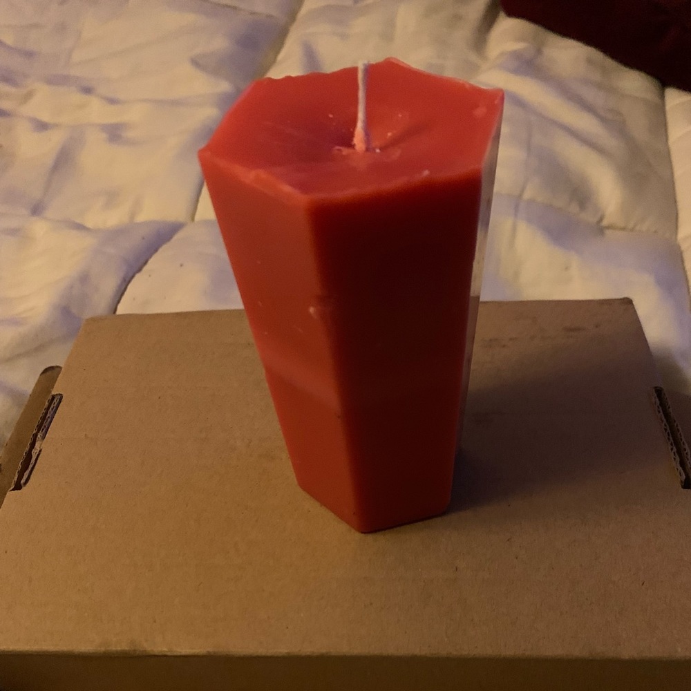 Homemade scented candle